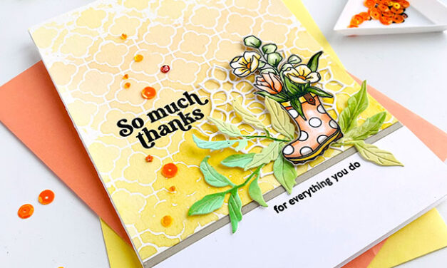 Hello Gorgeous: Tin Tile Stencil